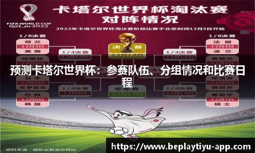 预测卡塔尔世界杯:参赛队伍、分组情况和比赛日程